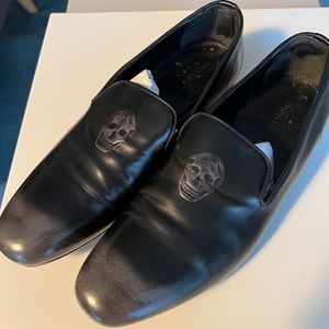 Men’s Black Alexander McQueen loafers